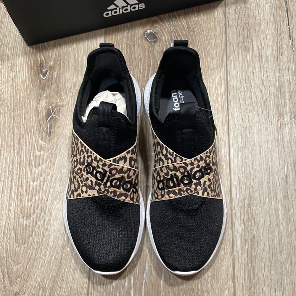 Adidas Leopard Slip On